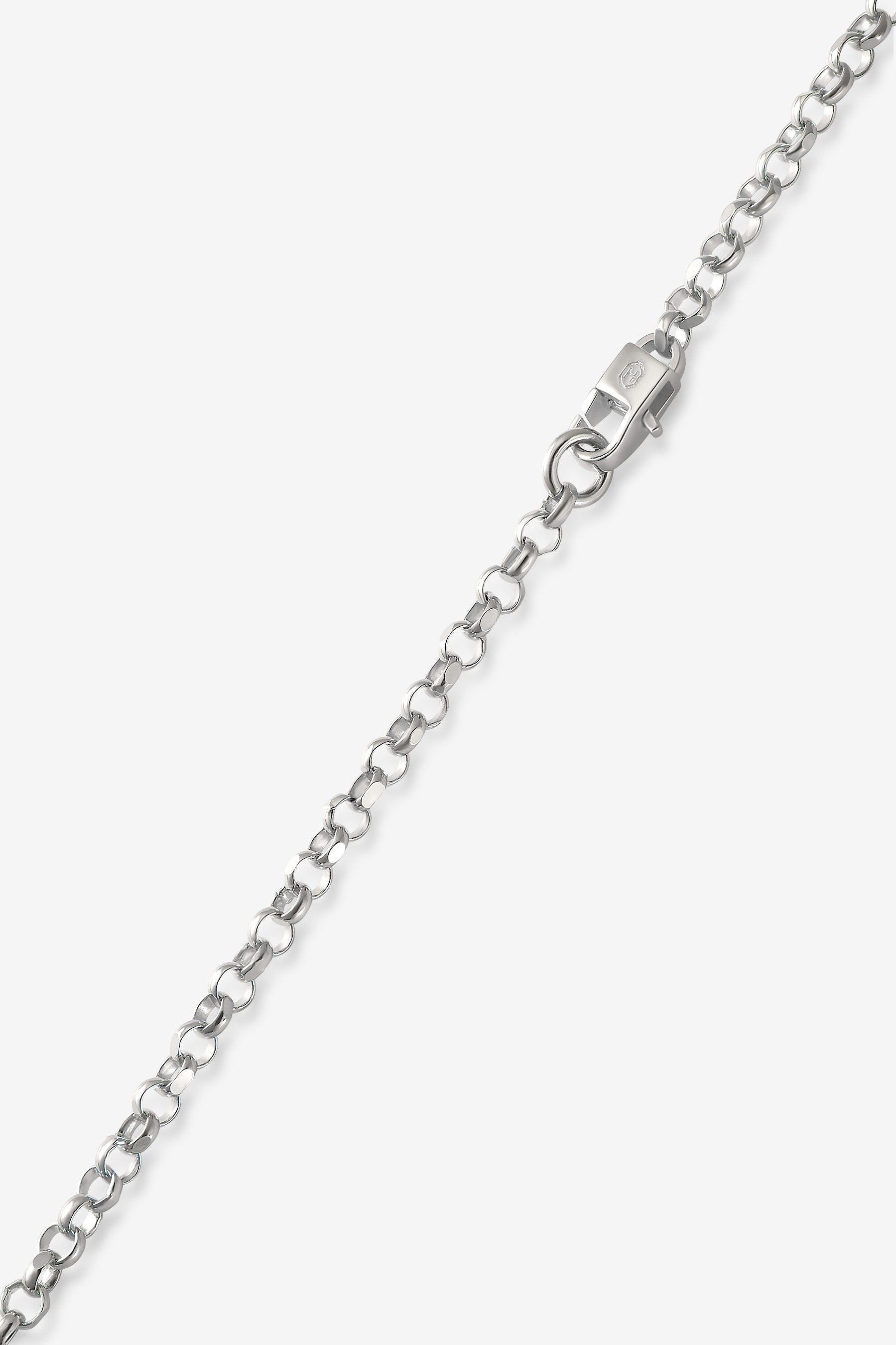 Silver Diamond Cut Belcher Bracelet