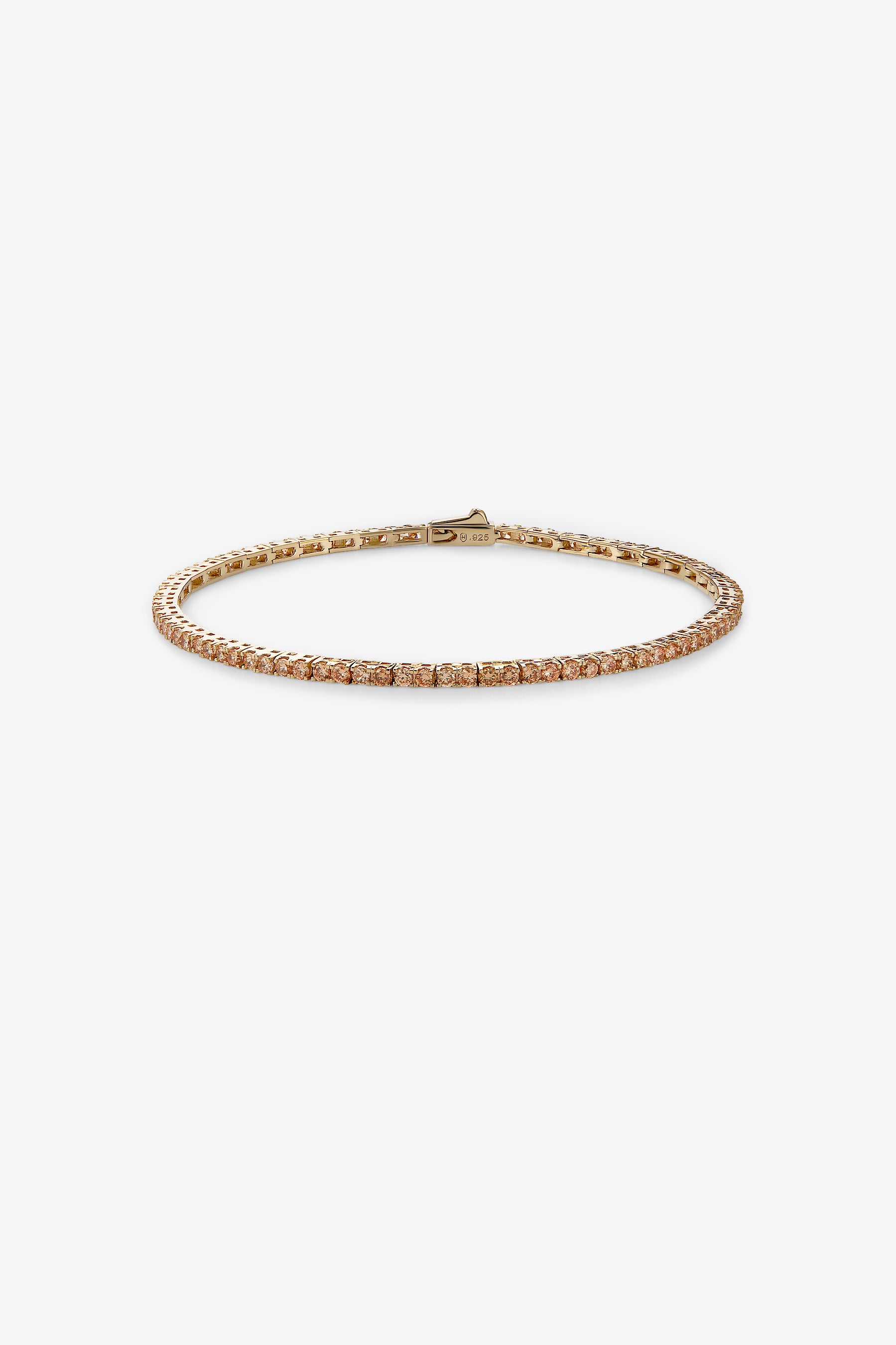 Champagne Classic Tennis Bracelet S