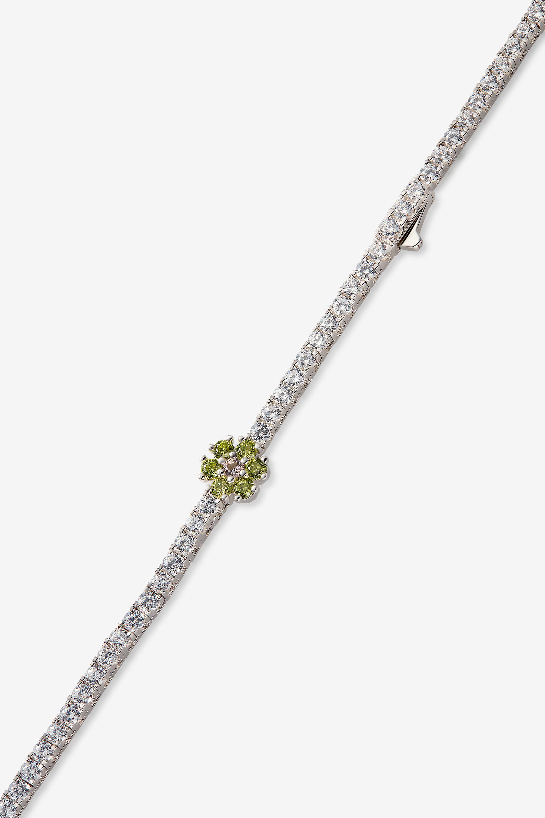 Multicolour Bloom Tennis Chain