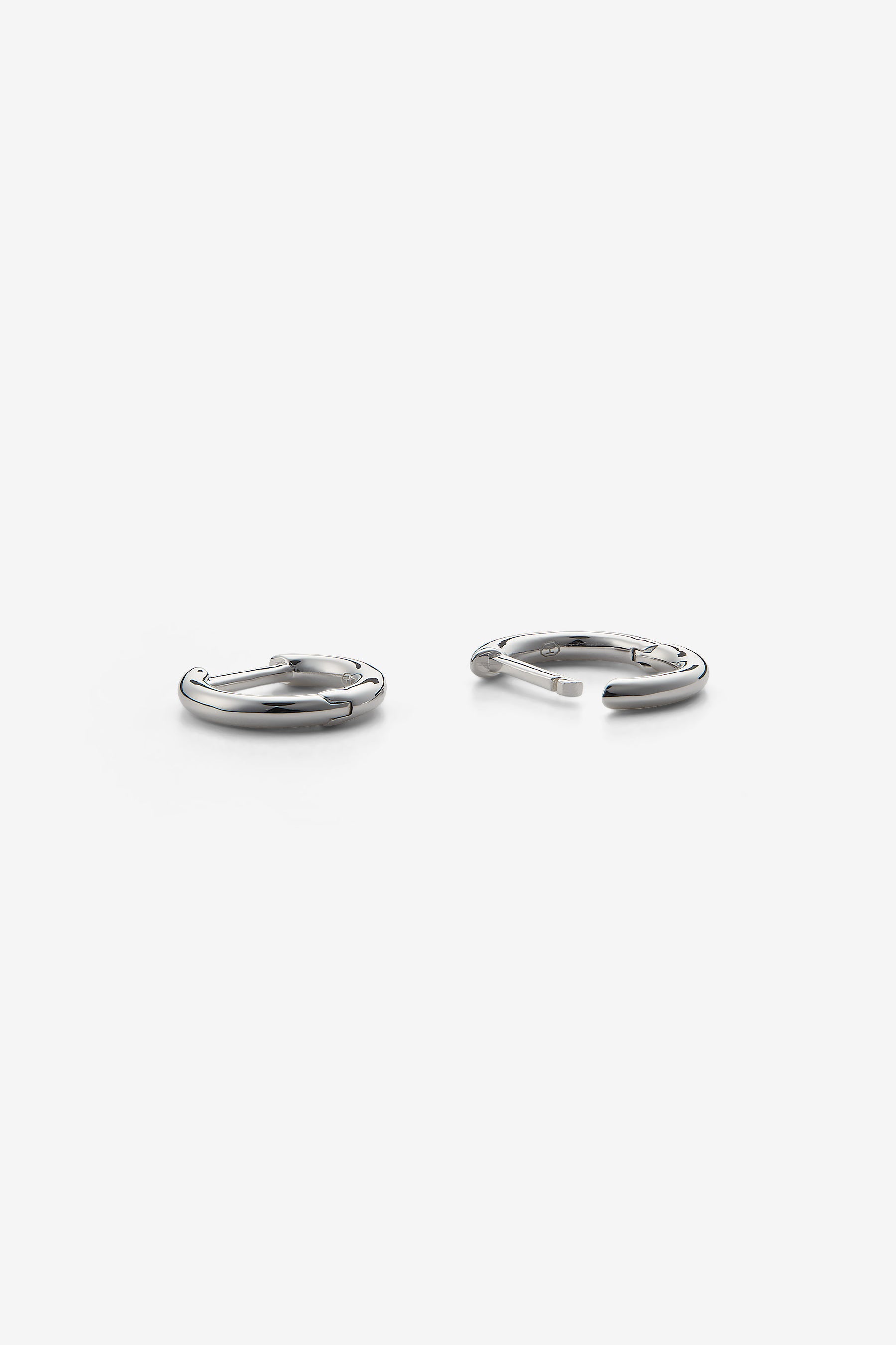 Round Hoop Earrings