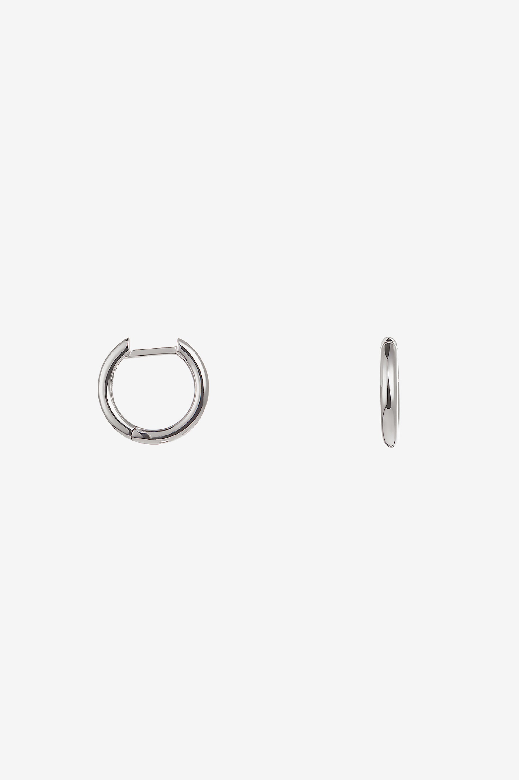 Round Hoop Earrings