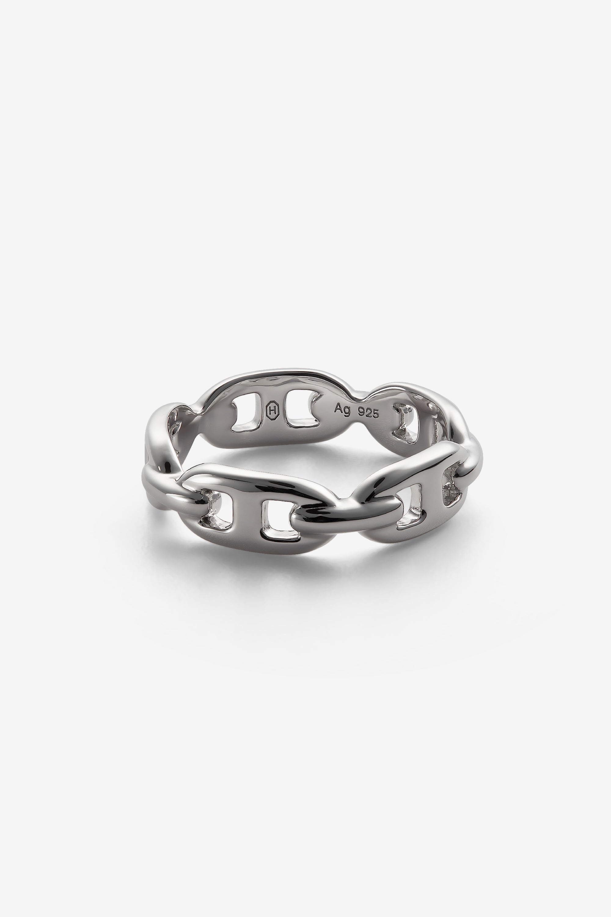 Silver Mariner Link Ring