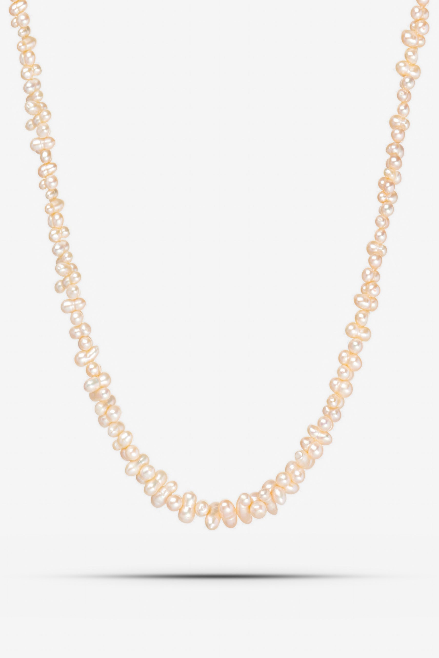 Peach Peanut Pearl Chain