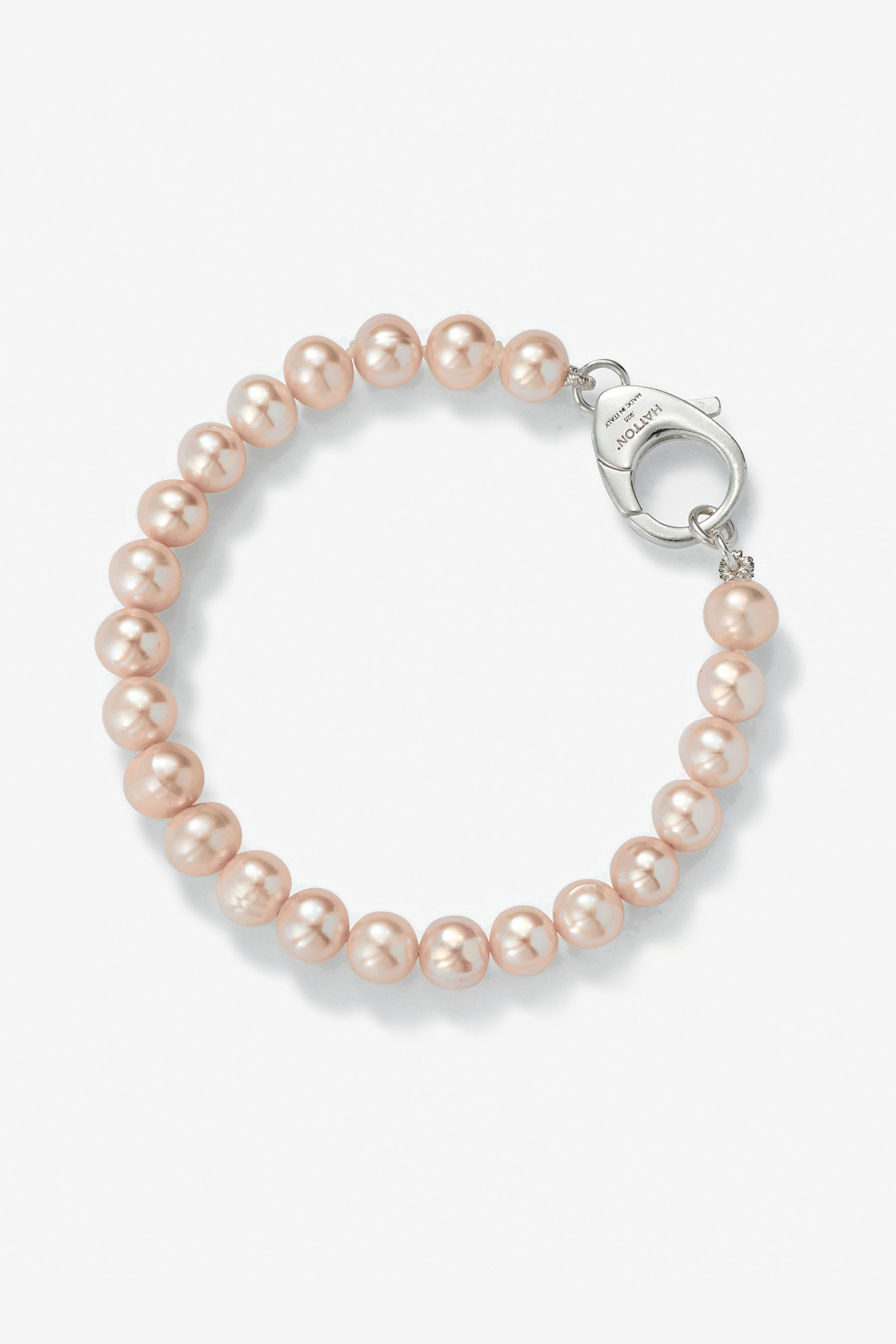 Peach Pearl Bracelet