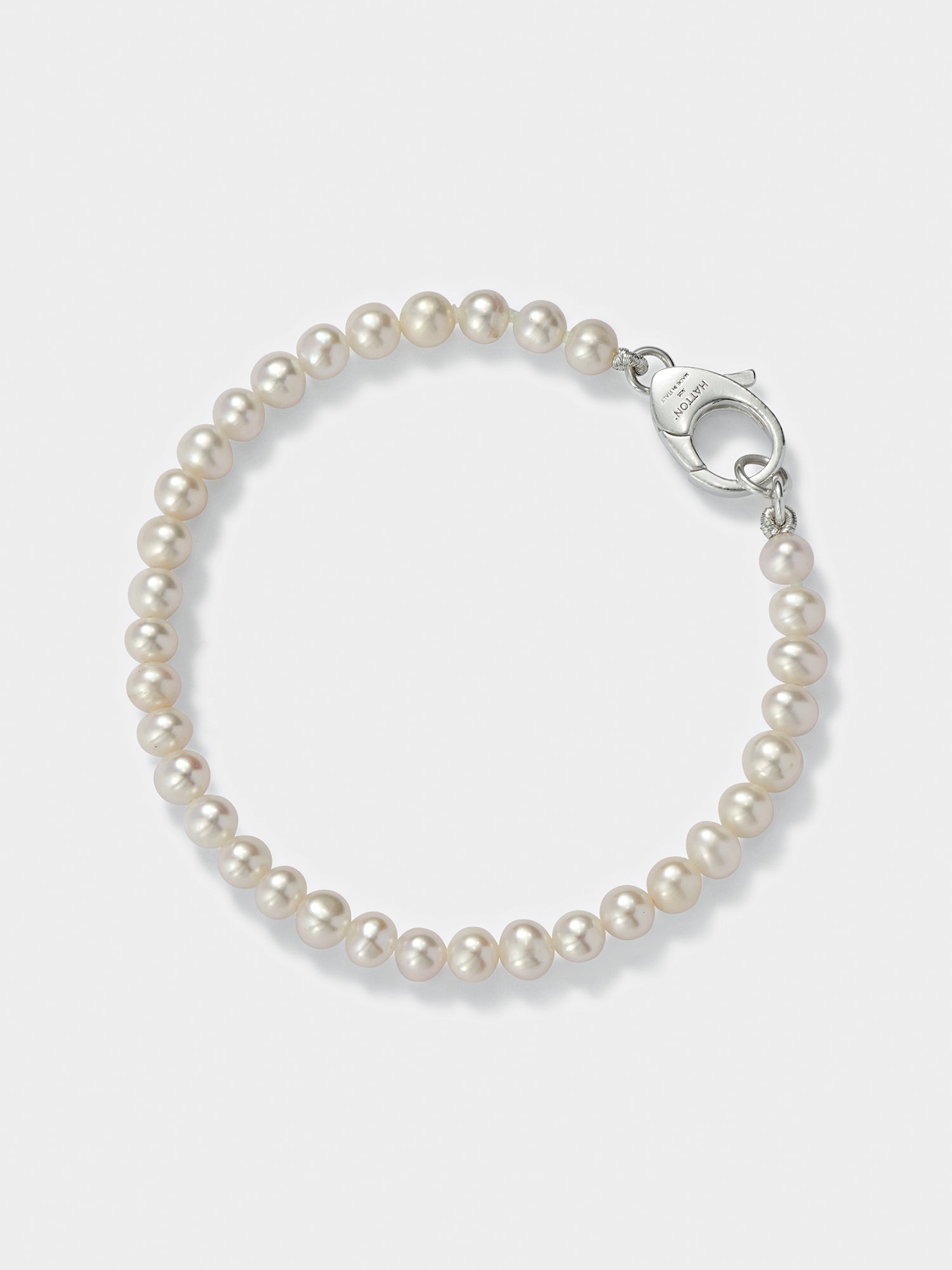 White Pearl Bracelet S