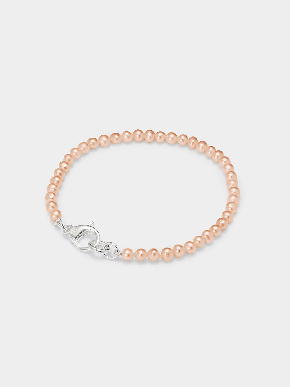 Pastel Pink Mini Pearl Bracelet