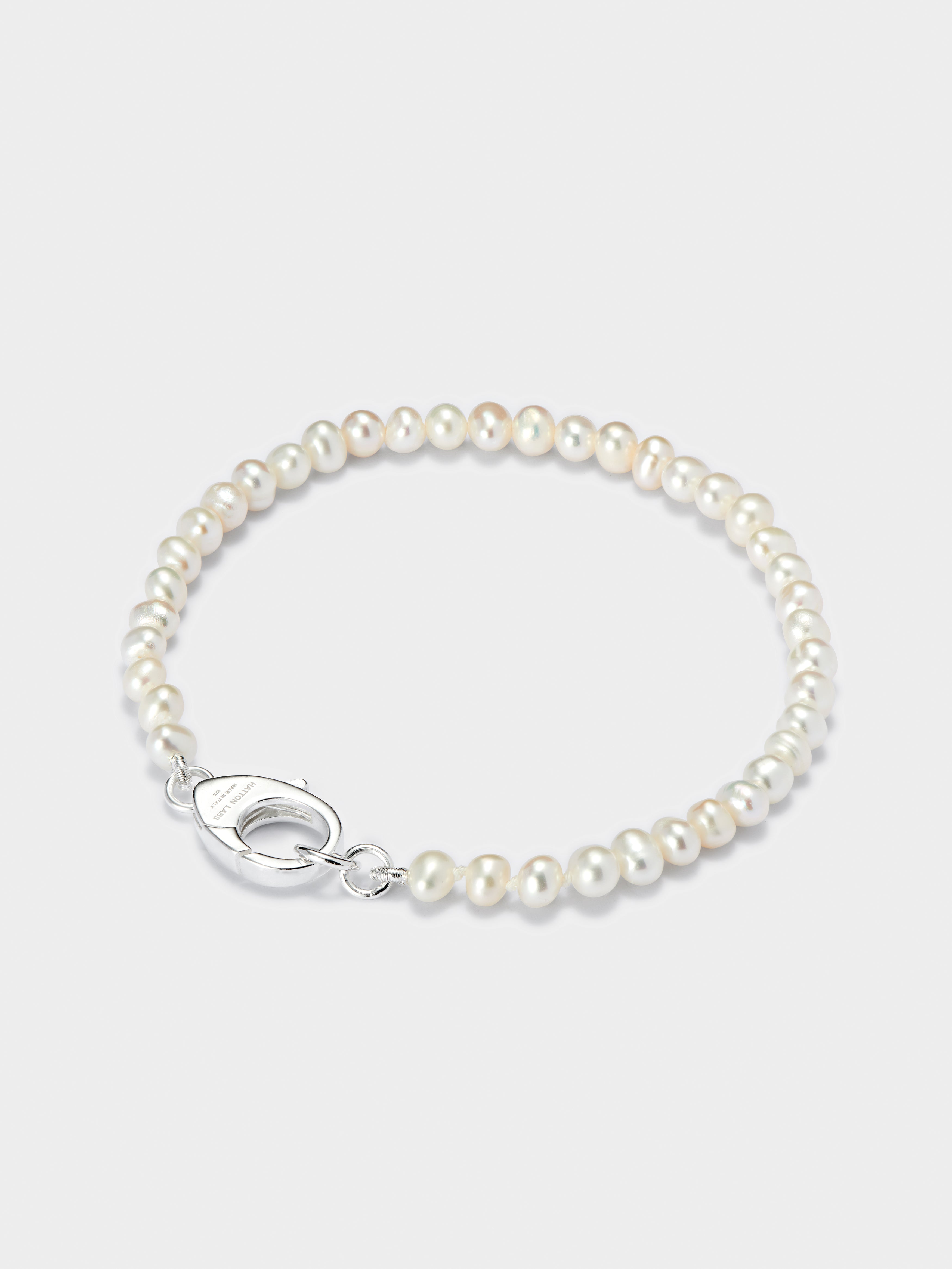 White Mini Pearl Bracelet