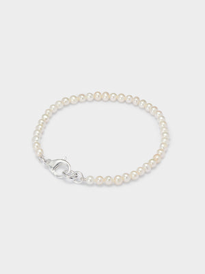 White Mini Pearl Bracelet