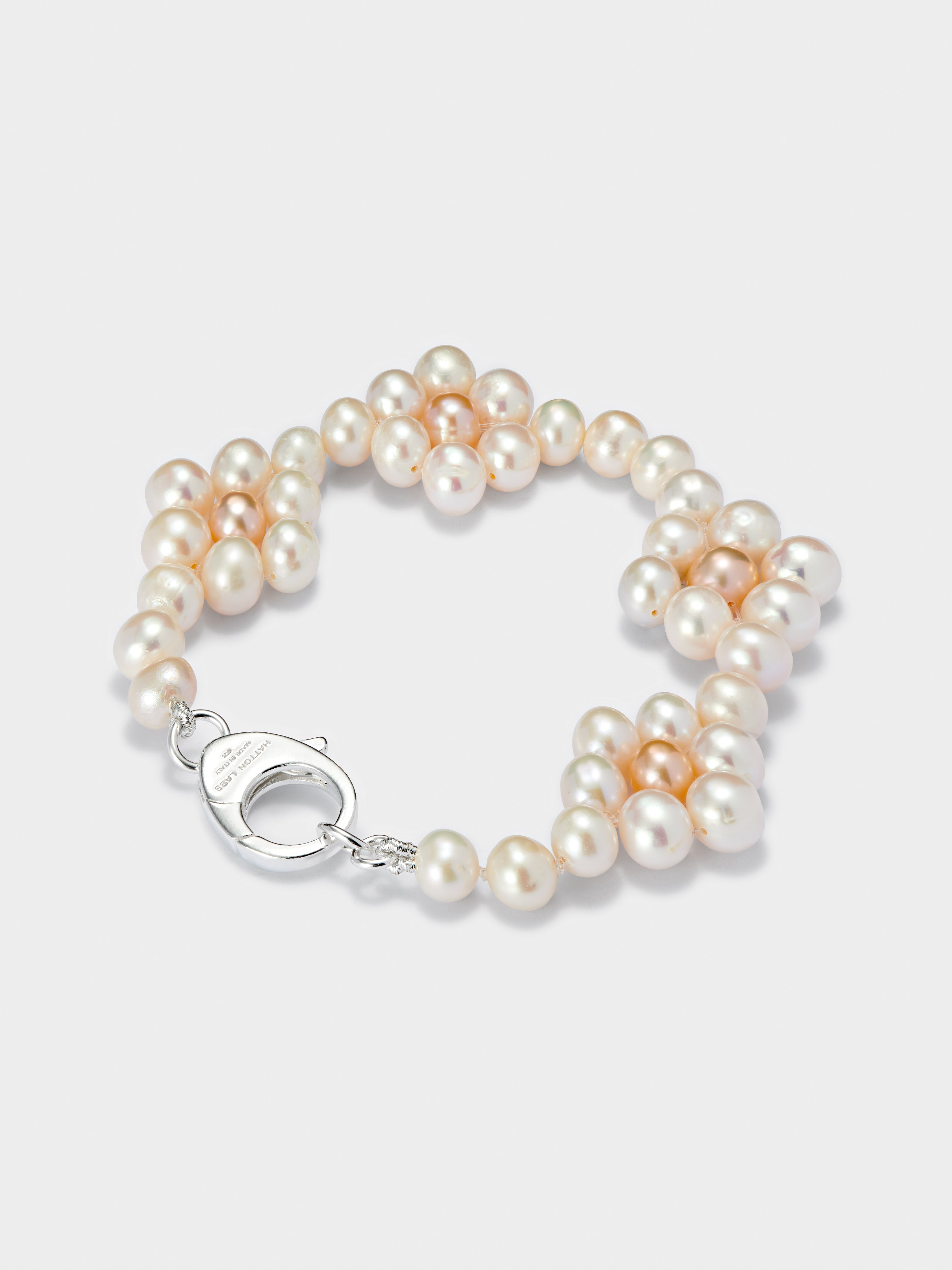 Designer pearl sale bracelet