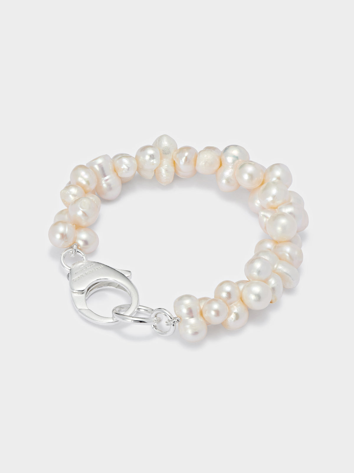 White Peanut Pearl Bracelet