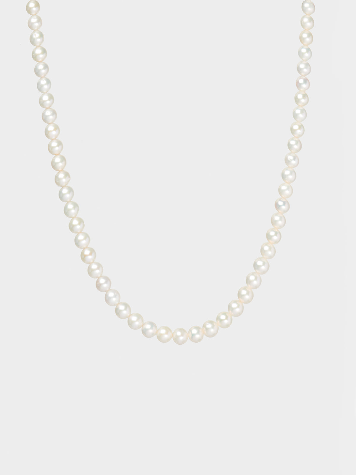 Classic White Freshwater Pearl Chain