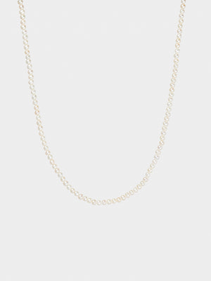 White Mini Pearl Chain