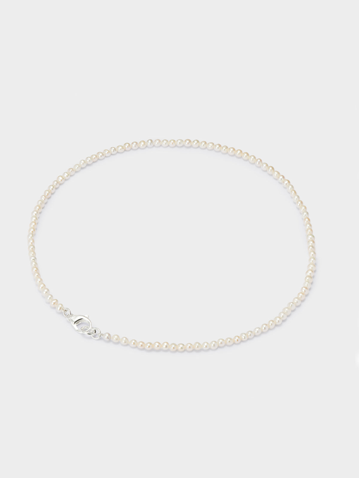 SS23 White Mini Pearl Chain