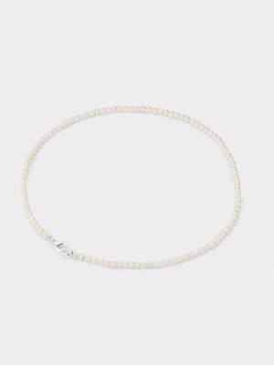 White Mini Pearl Chain