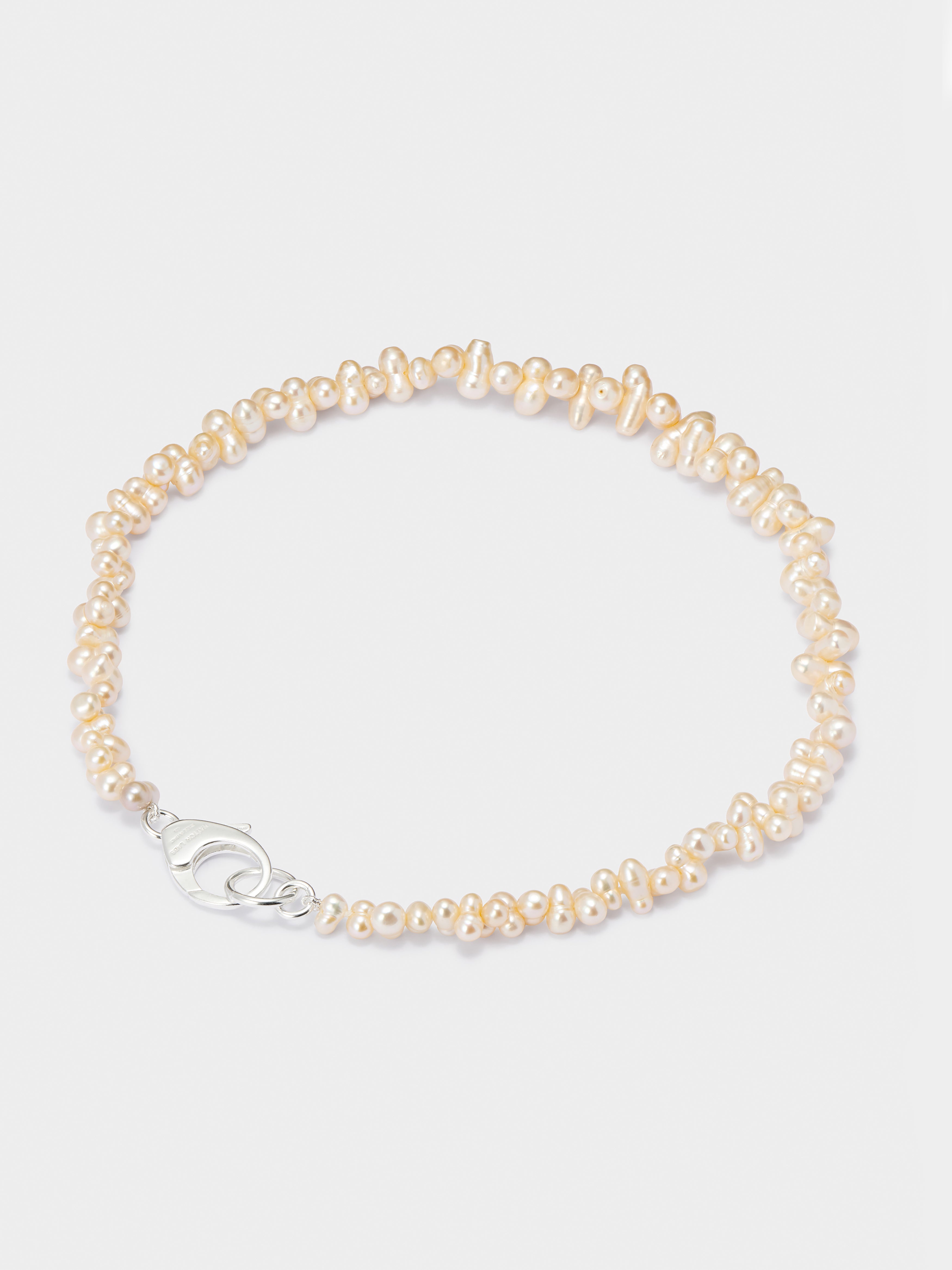 Peach Peanut Pearl Chain
