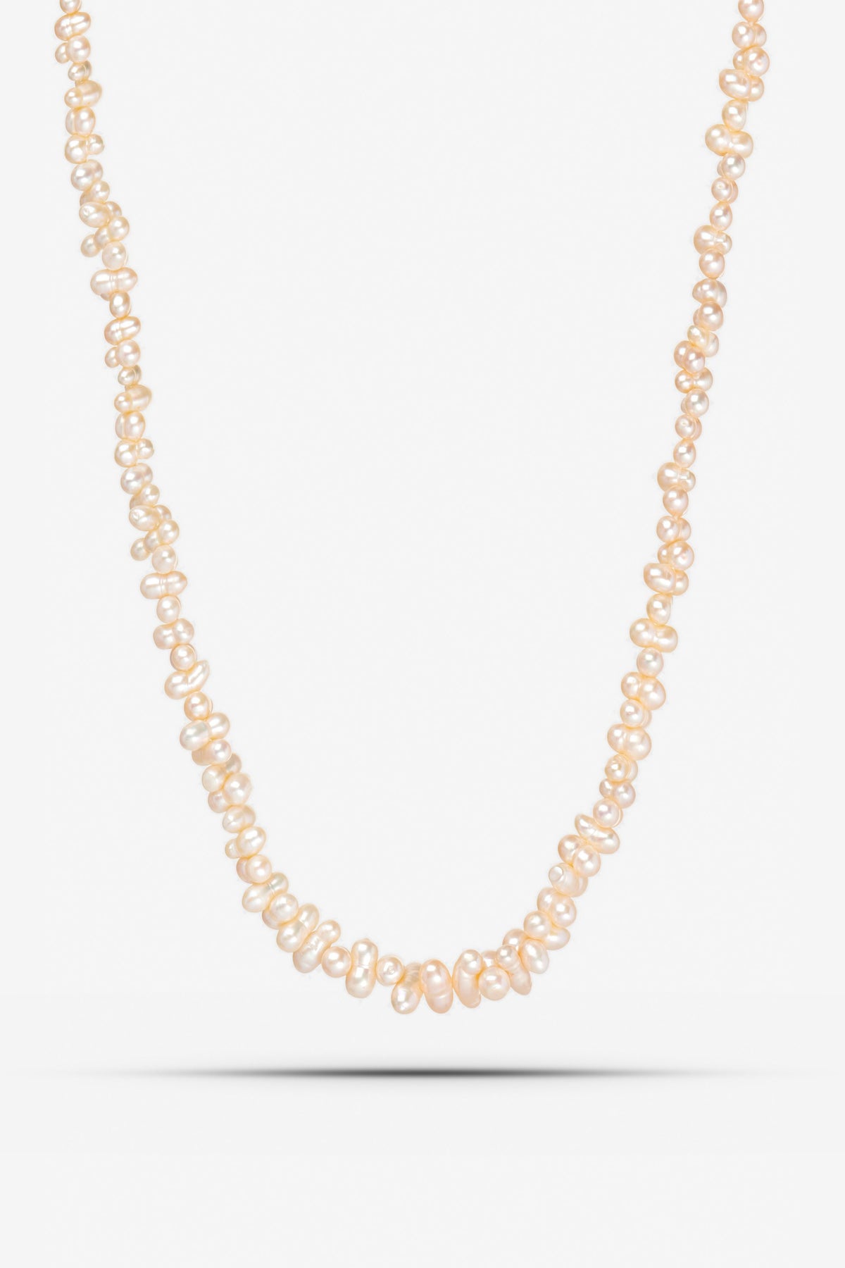 Peach Peanut Pearl Chain