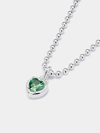 AW23 Green Heart Pendant