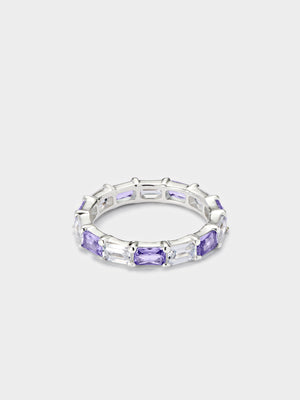 Lilac Horizon Eternity Ring
