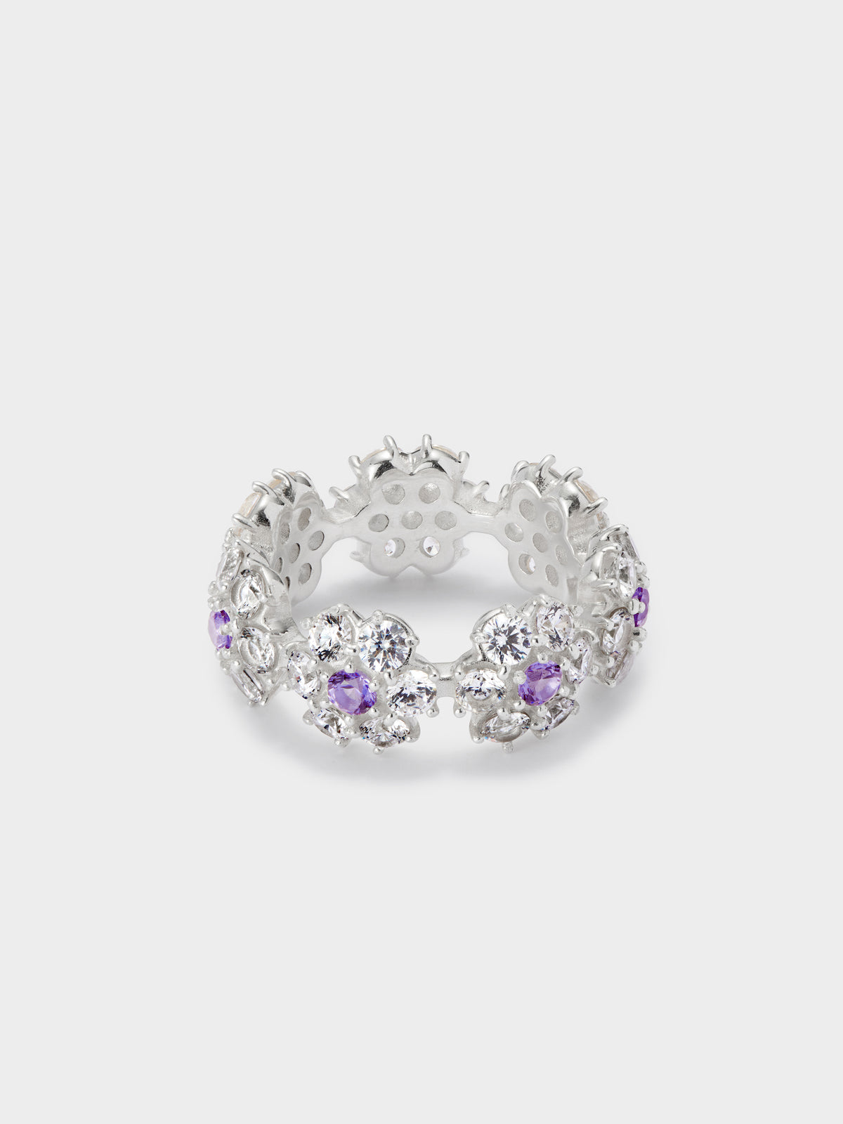 AW23 Lilac Daisy Eternity Ring