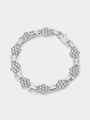 White Daisy Bracelet