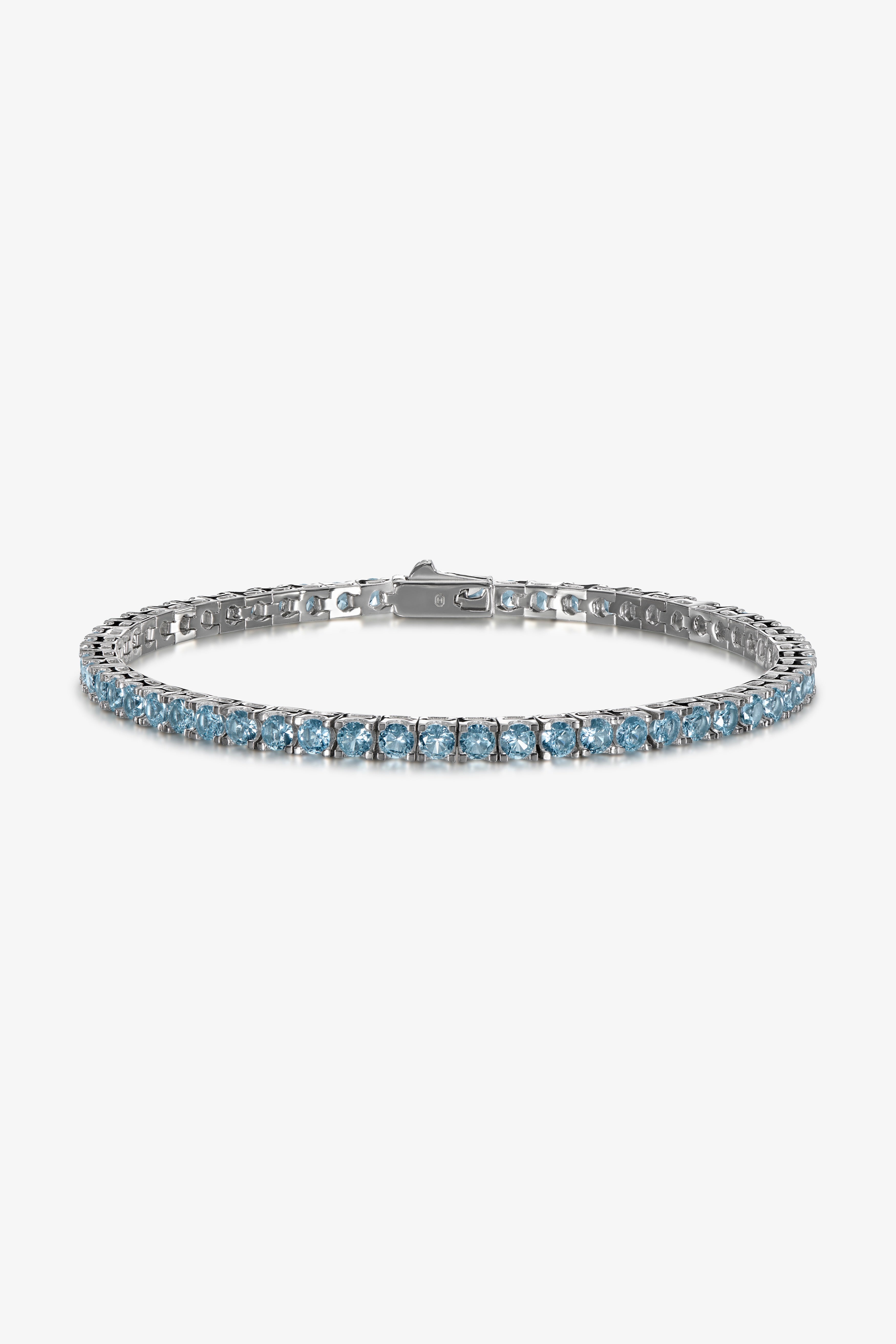 Topaz Classic Tennis Bracelet M