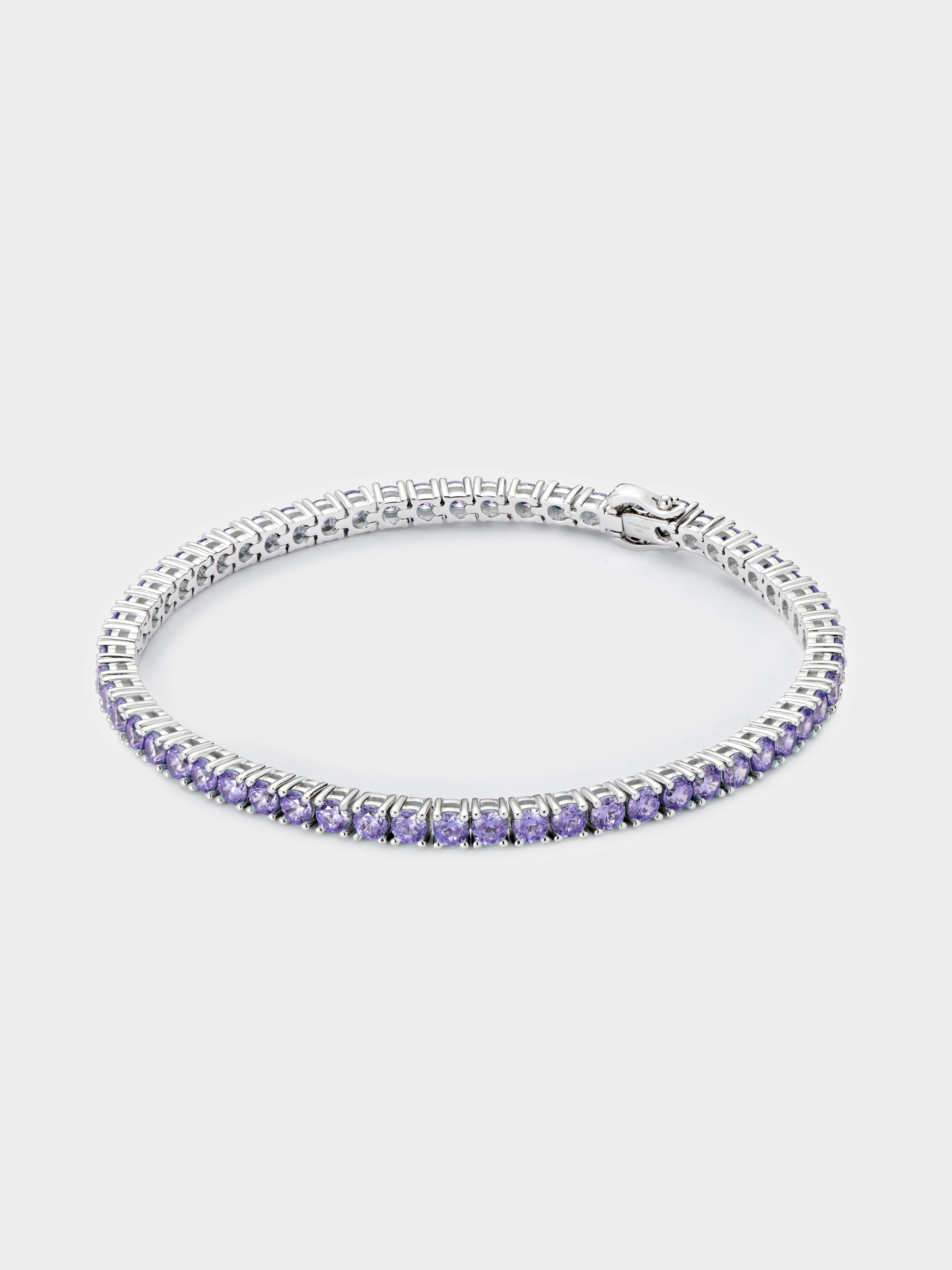 Classic Lilac Tennis Bracelet