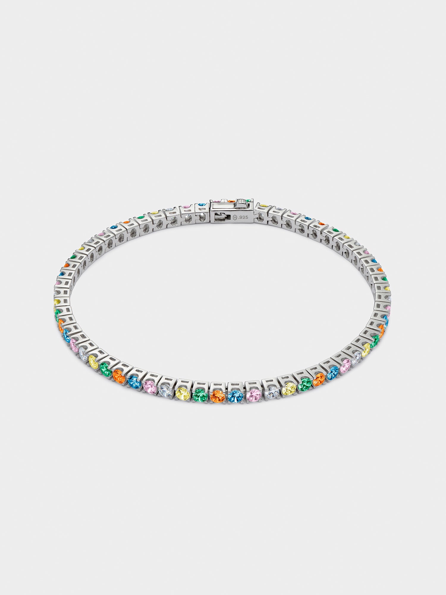 Classic Rainbow Tennis Bracelet