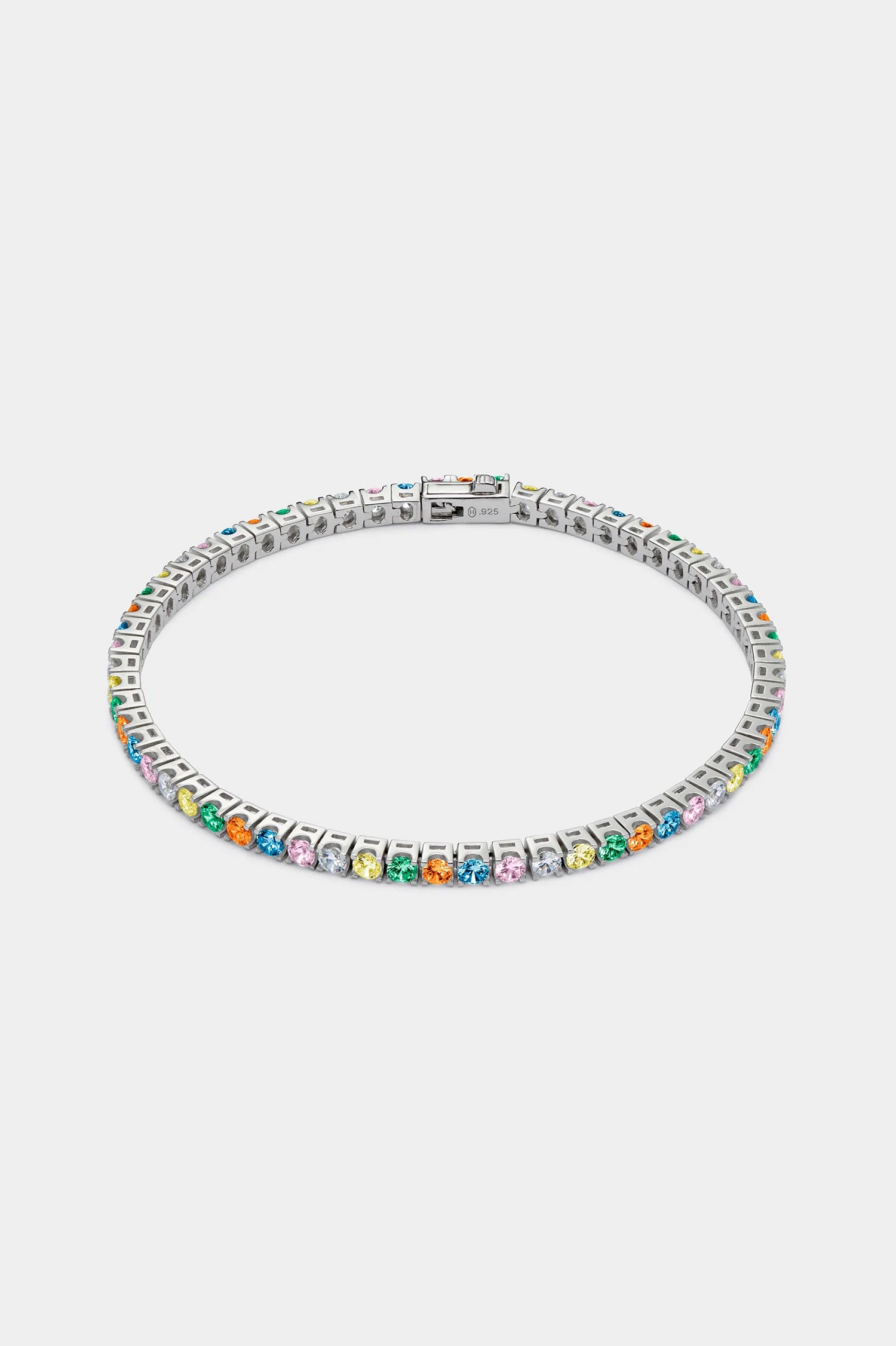 Classic Rainbow Tennis Bracelet