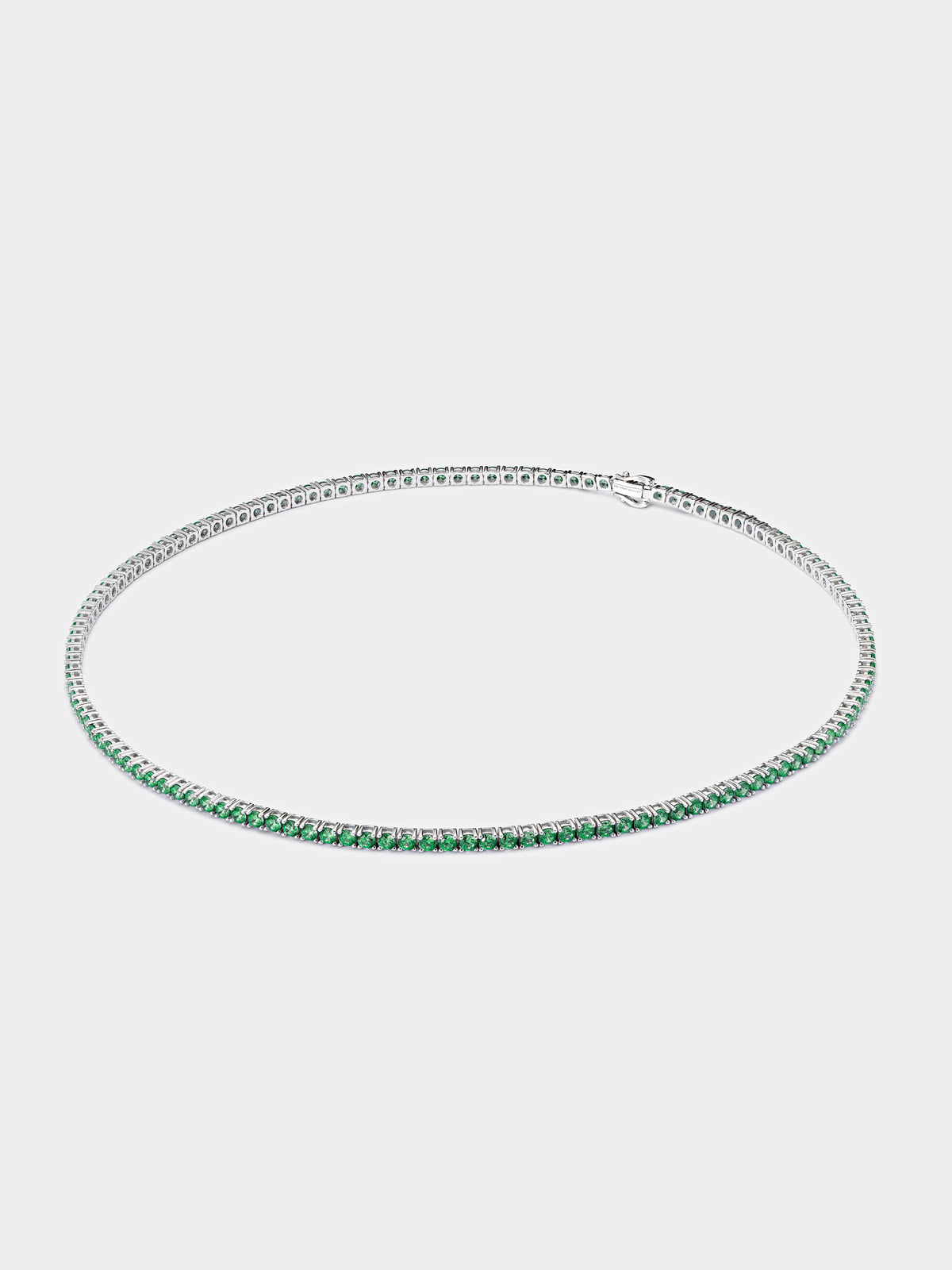 Classic Green Tennis Chain