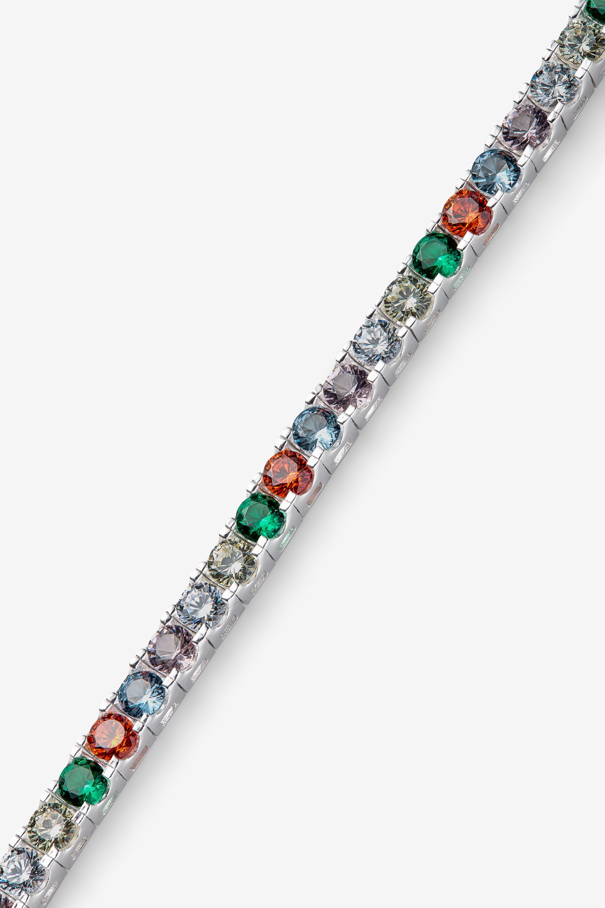 Classic Rainbow Tennis Bracelet