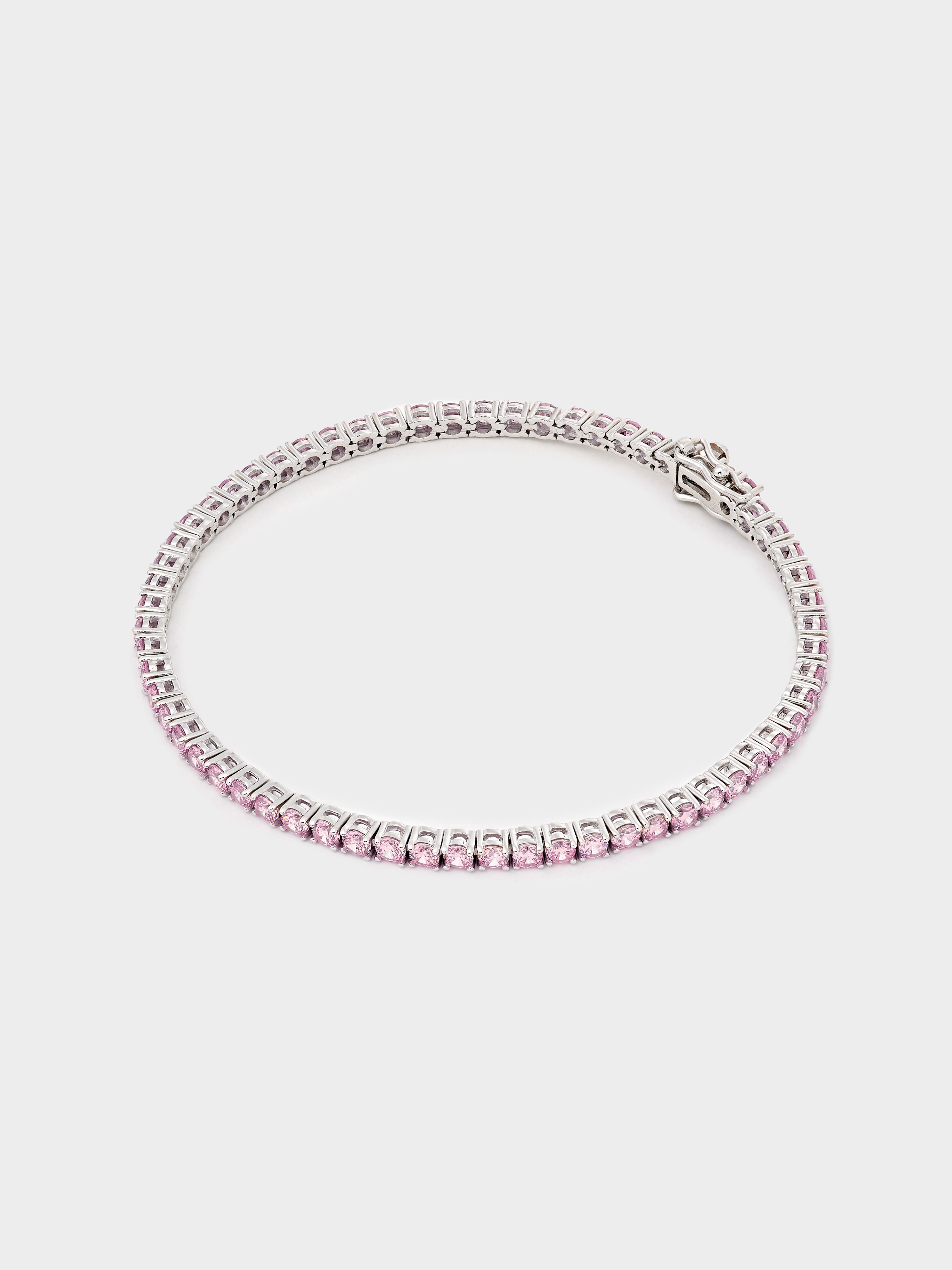 Classic Pink Tennis Bracelet