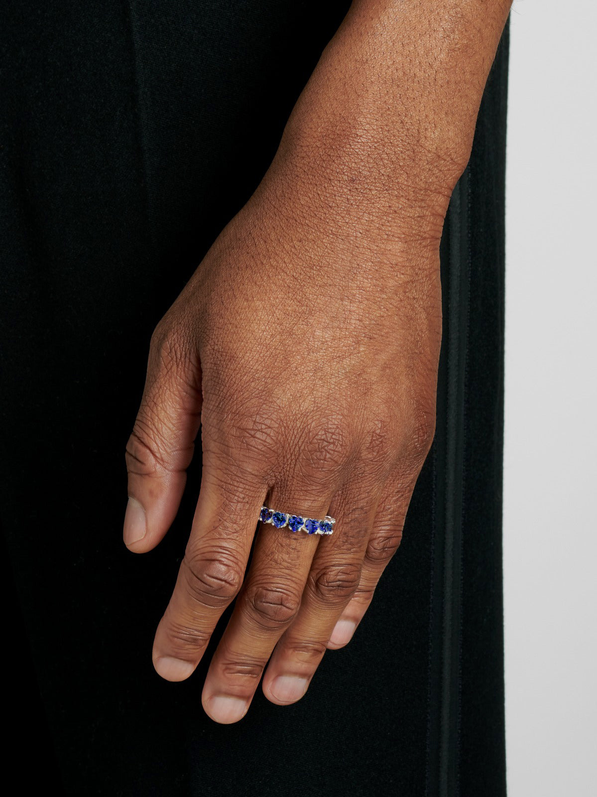 SS23 Lilac Heart Eternity Ring