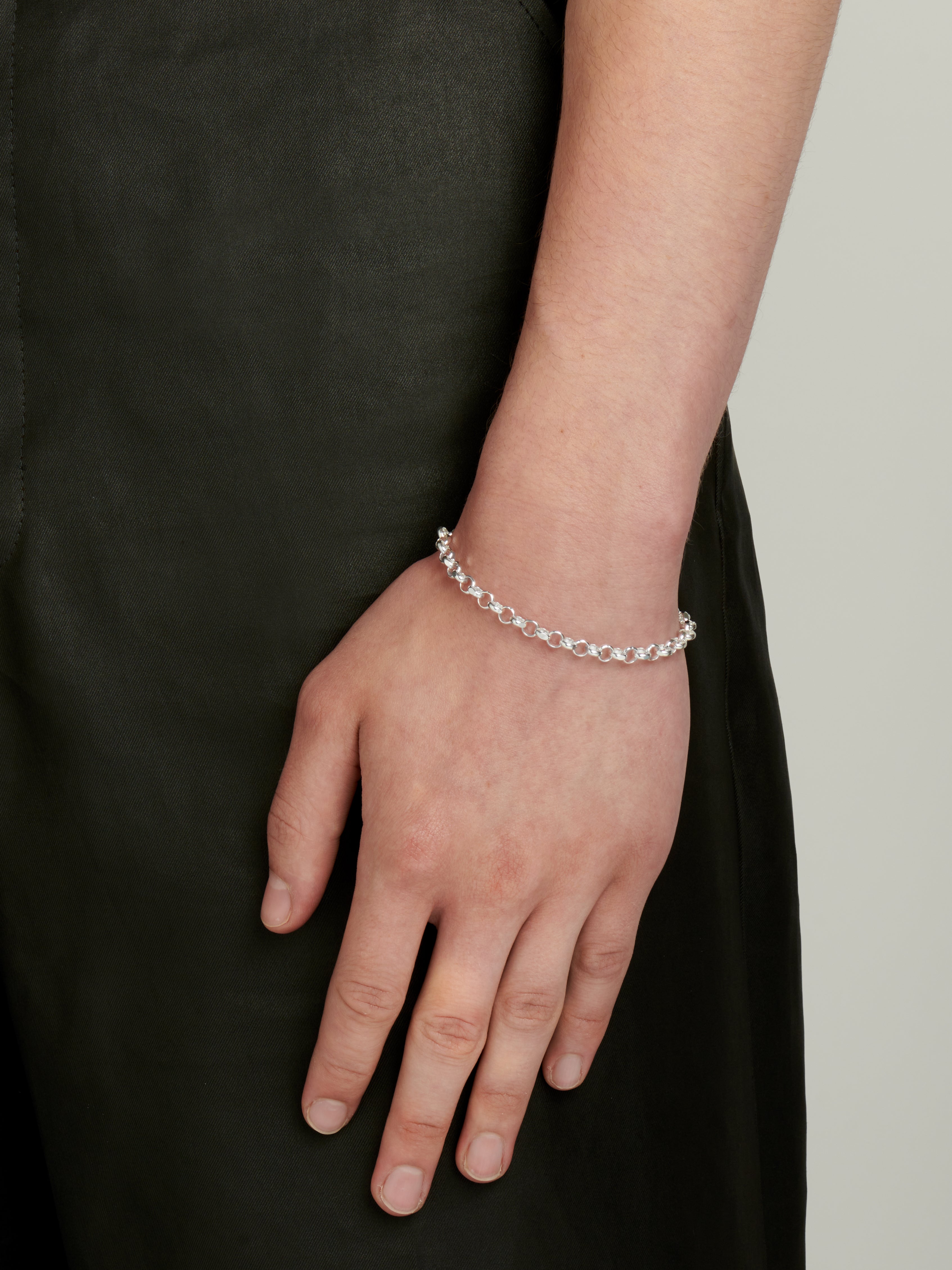 Classic Diamond Cut Belcher Bracelet