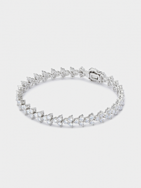 Tri-set Tennis Bracelet