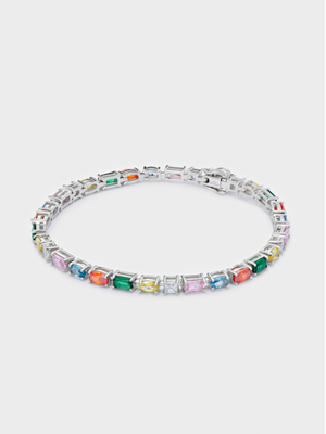 Multicoloured Capulet Tennis Bracelet