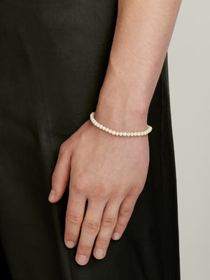 White Mini Pearl Bracelet