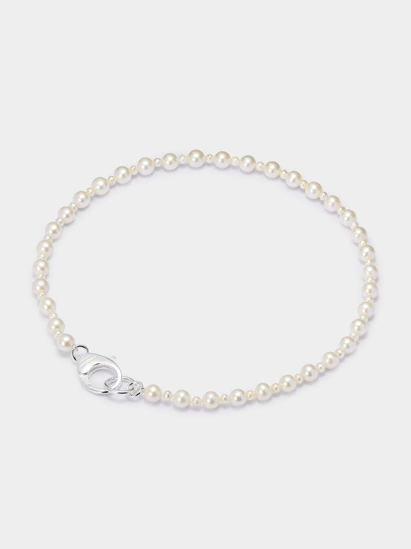 SS23 White Pebbles Pearl Chain