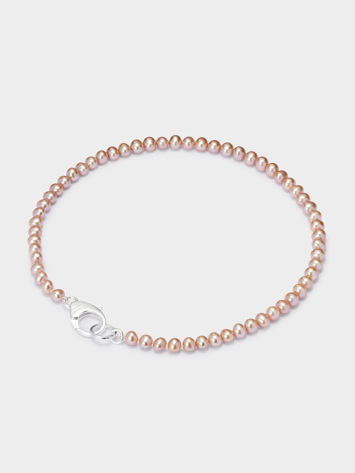 Pink Lobster Pearl Chain