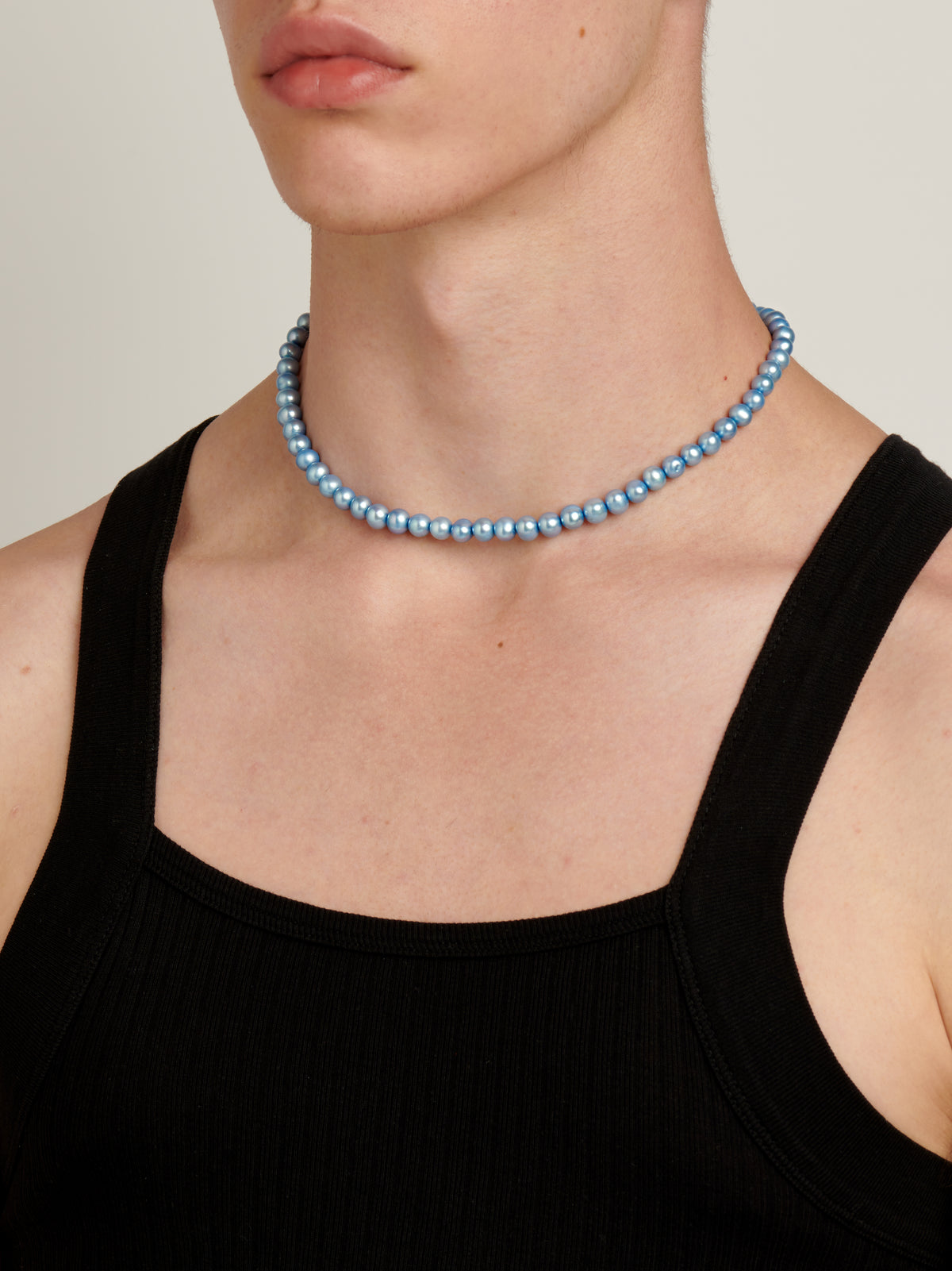 SS23 Blue Lobster Pearl Chain