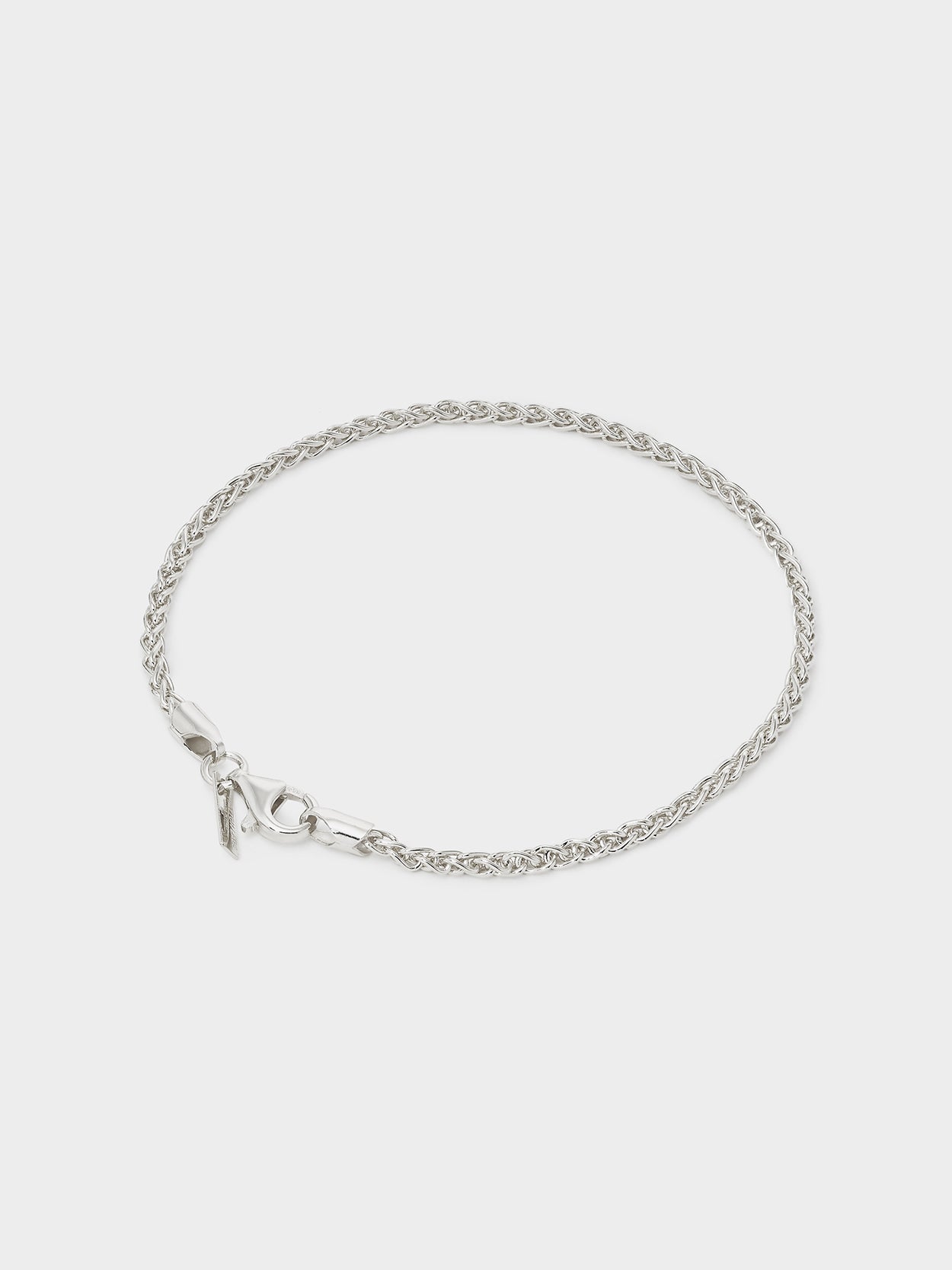 Silver Rope Bracelet